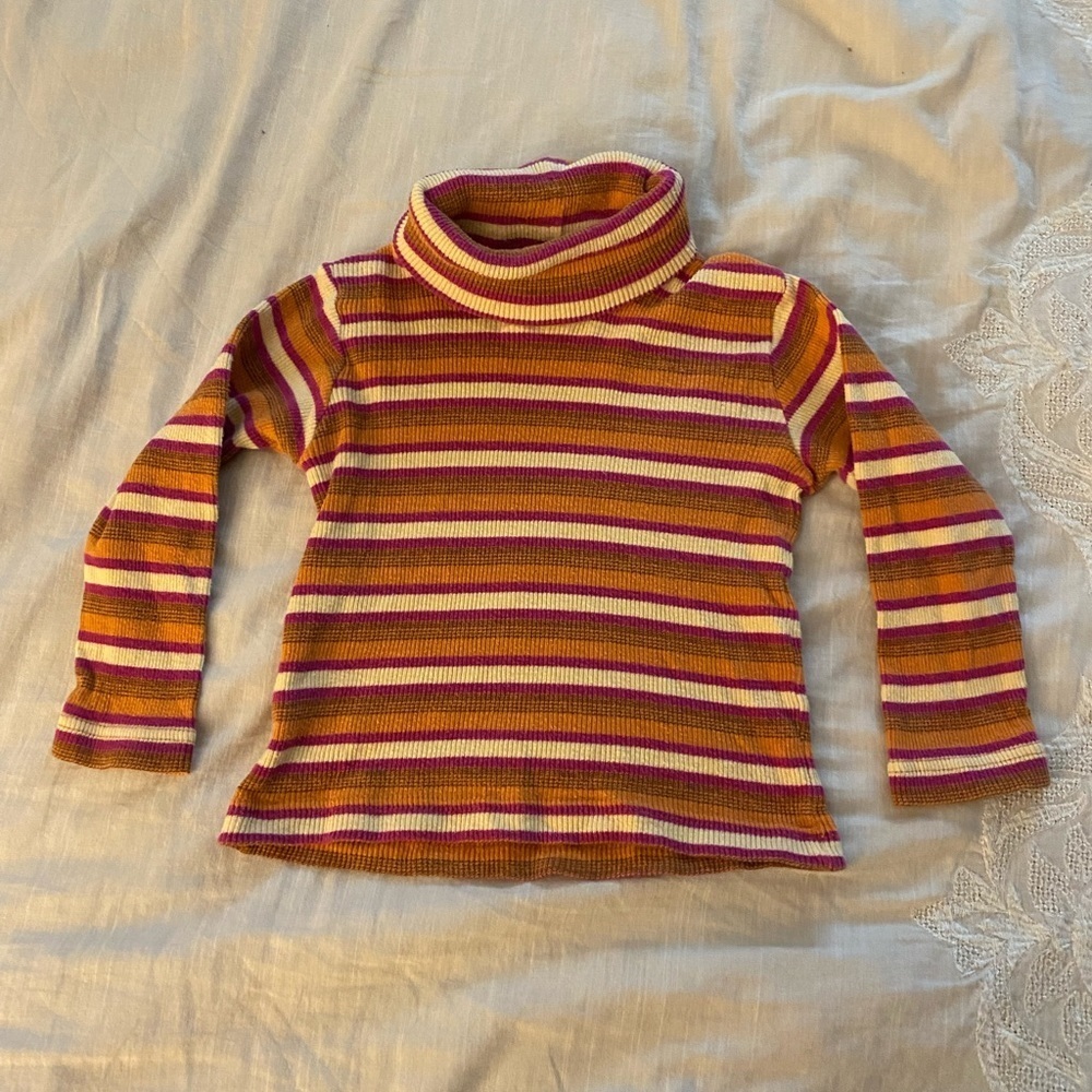 Dries Van Noten Striped Turtleneck